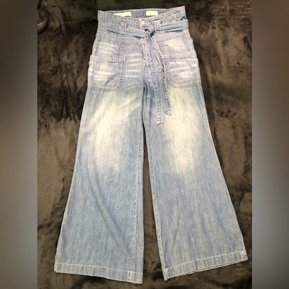 Anthropologie Pilcro Wide-Legged Jeans Sz 27